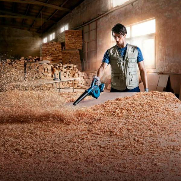 Воздуходувка Bosch B06019F5100 Синий photo 6