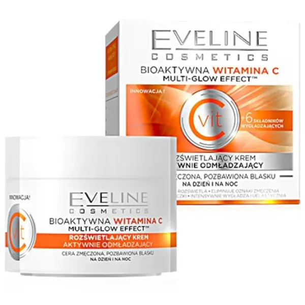 Крем для лица Eveline Cosmetics Витамин C Все типы/ 50 мл photo 1 Крем для лица Eveline Cosmetics Витамин C Все типы/ 50 мл photo 1