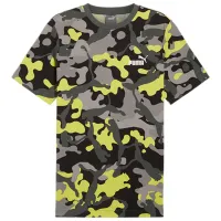 Tricou pentru bărbați Puma Ess+ Camo Aop Tee 100% bumbac/ Gray