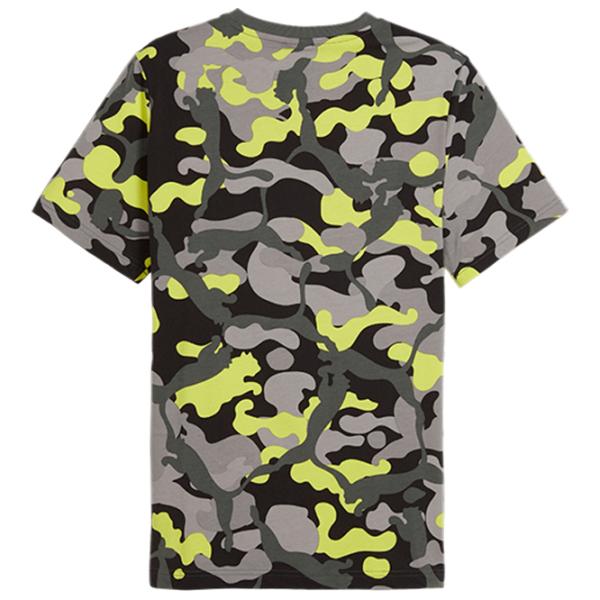 Tricou pentru bărbați Puma Ess+ Camo Aop Tee 100% bumbac/ Gray photo 2