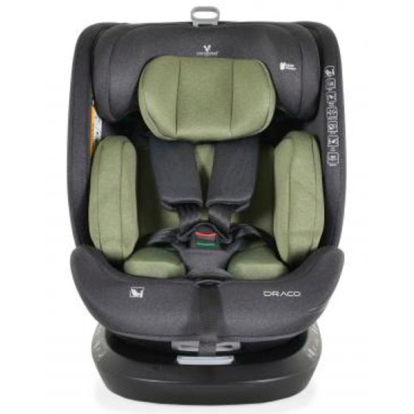 Scaun auto Cangaroo Draco I-Size  0 luni - 12 ani / 36 kg / Green photo 6
