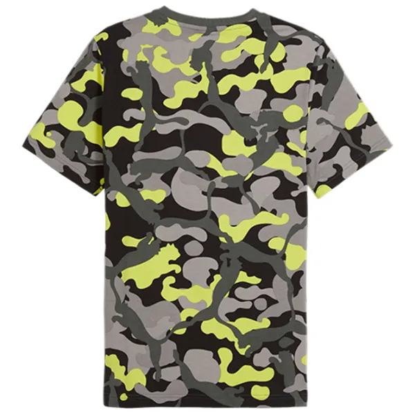 Tricou pentru bărbați Puma Ess+ Camo Aop Tee 100% bumbac/ Gray photo 2