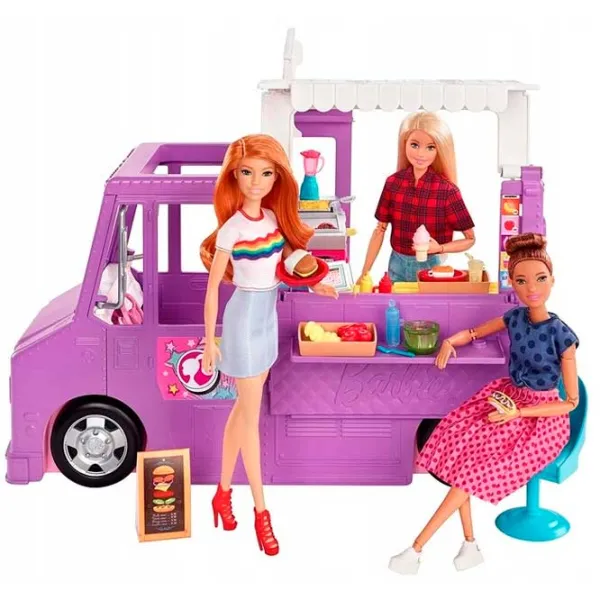 Păpușă Barbie Food Truck GMW07 model/ 3+ photo 2