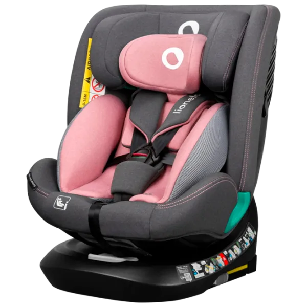 Детское автокресло Lionelo Bastiaan One I-Size 0 месяцев - 12 лет/ 36 кг/ Розовый photo 1