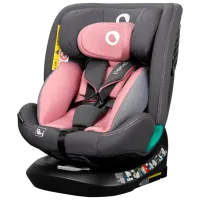 Детское автокресло Lionelo Bastiaan One I-Size 0 месяцев - 12 лет/ 36 кг/ Розовый