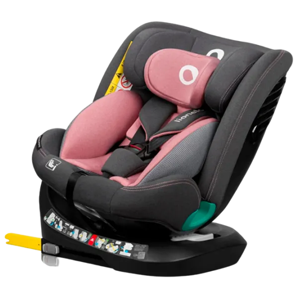 Детское автокресло Lionelo Bastiaan One I-Size 0 месяцев - 12 лет/ 36 кг/ Розовый photo 5