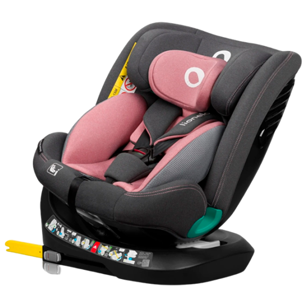 Детское автокресло Lionelo Bastiaan One I-Size 0 месяцев - 12 лет/ 36 кг/ Розовый photo 5