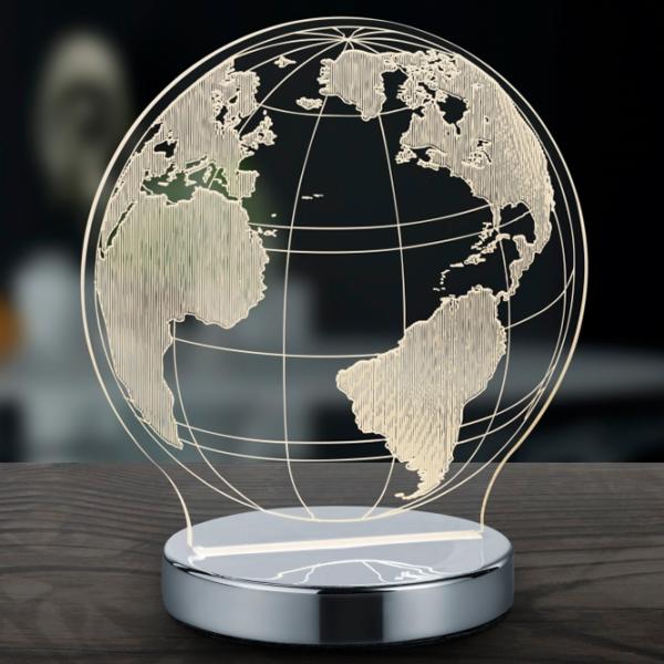 Нaстольная лампа Trio Globe Прозрачный photo 4 Нaстольная лампа Trio Globe Прозрачный photo 4