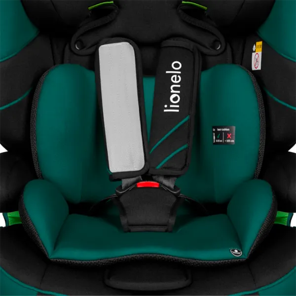 Детское автокресло Lionelo Levi One I-Size  1 год - 12 лет / 36 кг / Зеленый photo 6 Детское автокресло Lionelo Levi One I-Size  1 год - 12 лет / 36 кг / Зеленый photo 6
