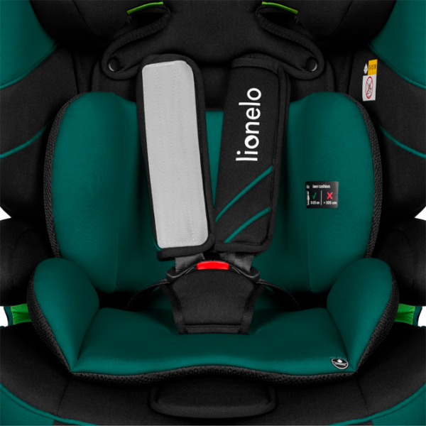 Детское автокресло Lionelo Levi One I-Size  1 год - 12 лет / 36 кг / Зеленый photo 6 Детское автокресло Lionelo Levi One I-Size  1 год - 12 лет / 36 кг / Зеленый photo 6