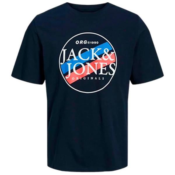Tricou pentru bărbați Jack & Jones JORCODYY TEE SS CREW NECK 100% bumbac/ Navy photo 1