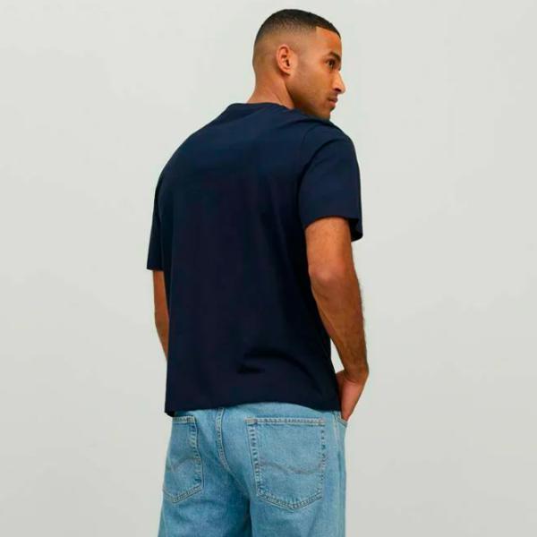 Tricou pentru bărbați Jack & Jones JORCODYY TEE SS CREW NECK 100% bumbac/ Navy photo 3