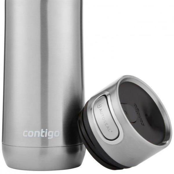 Термокружка Contigo To Go Luxe 360 ml Stainless Нержавеющая сталь 0.36л photo 6