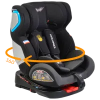 Детское автокресло Moni Colonel 0 месяцев - 10 лет/ 36 кг/ Серый