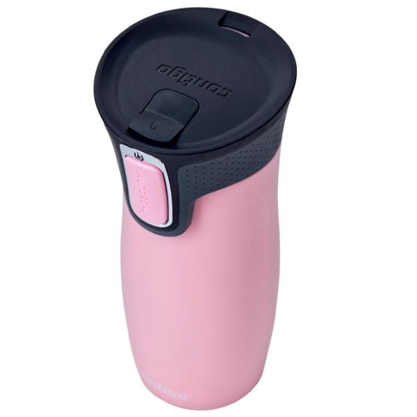 Термокружка Contigo Easy Tavel S West Loop Розовый 0.47л photo 4