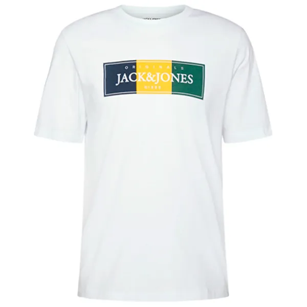 Tricou pentru bărbați Jack & Jones JORCODYY TEE SS CREW NECK 100% bumbac/ White photo 1