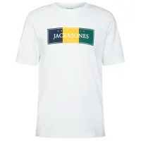 Футболка для мужчин Jack & Jones JORCODYY TEE SS CREW NECK 100% хлопок/ Белый