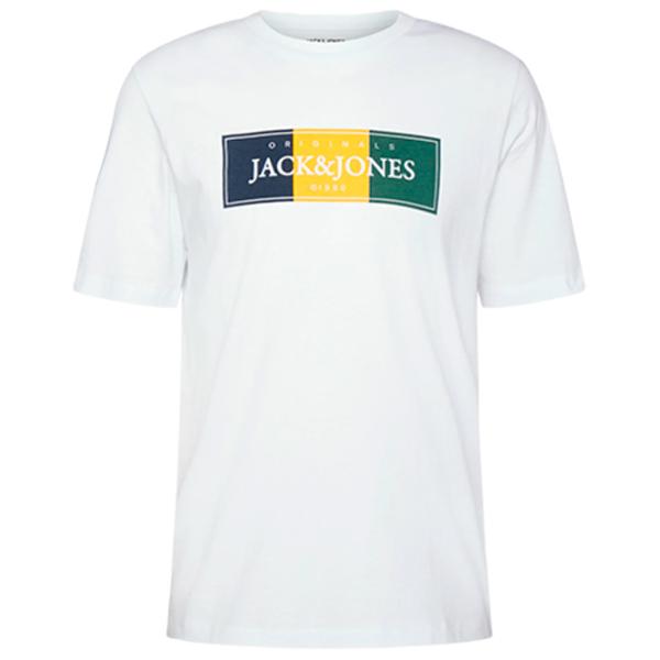 Tricou pentru bărbați Jack & Jones JORCODYY TEE SS CREW NECK 100% bumbac/ White photo 1