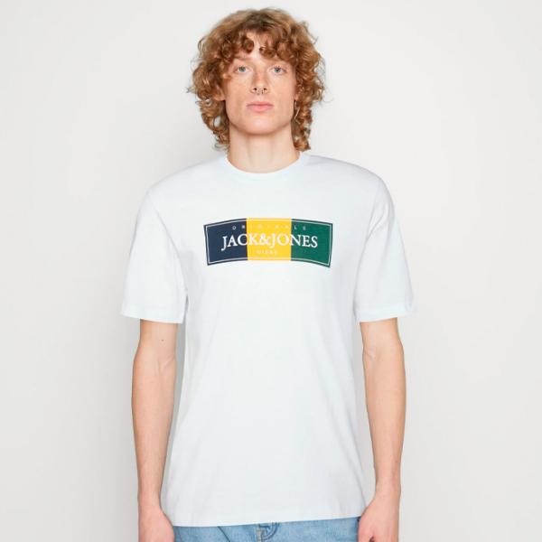 Tricou pentru bărbați Jack & Jones JORCODYY TEE SS CREW NECK 100% bumbac/ White photo 3