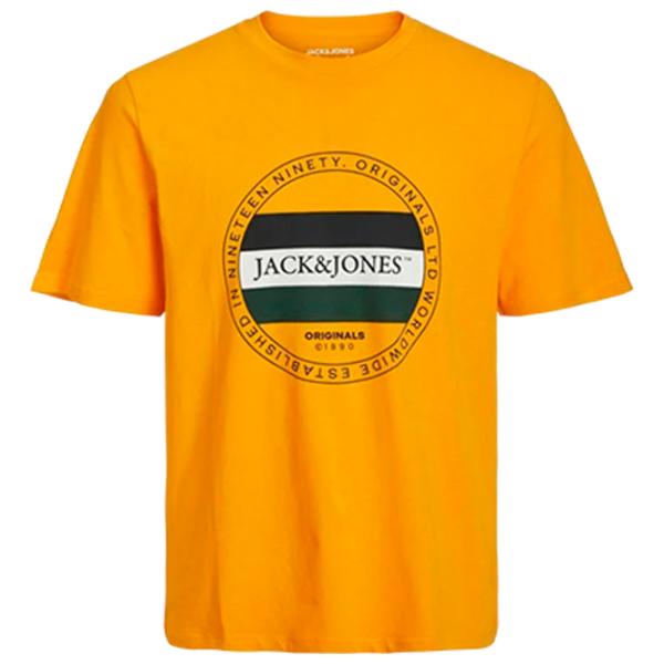 Tricou pentru bărbați Jack & Jones JORCODYY TEE SS CREW NECK 100% bumbac/ Orange photo 1