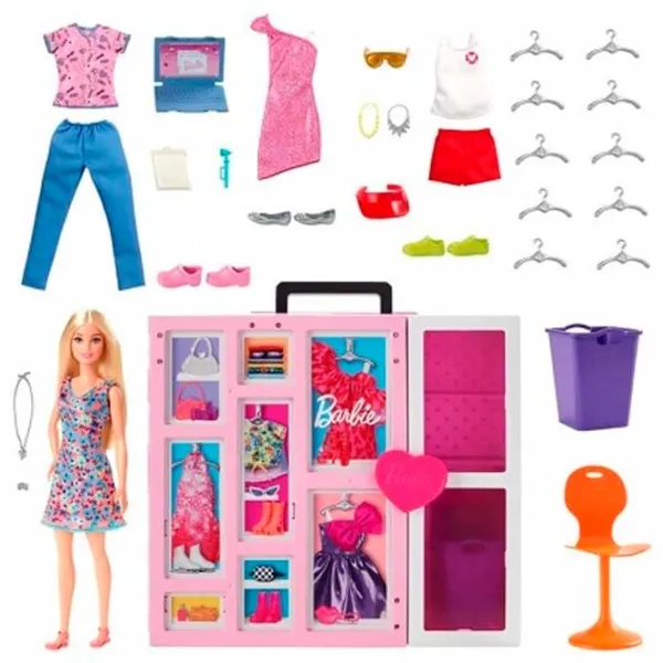 Păpușă Barbie Dream Closet HGX57 model/ 3+ photo 3