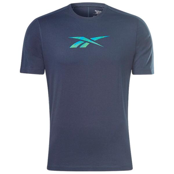 Tricou pentru bărbați Reebok TRAIN SPEEDWICK 35% bumbac/ Navy photo 1