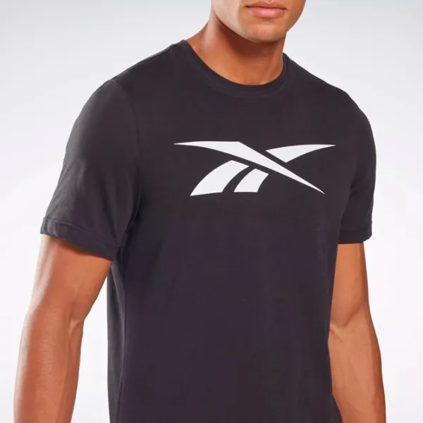Tricou pentru bărbați Reebok GS VECTOR TEE 100% bumbac/ Black photo 2 Tricou pentru bărbați Reebok GS VECTOR TEE 100% bumbac/ Black photo 2