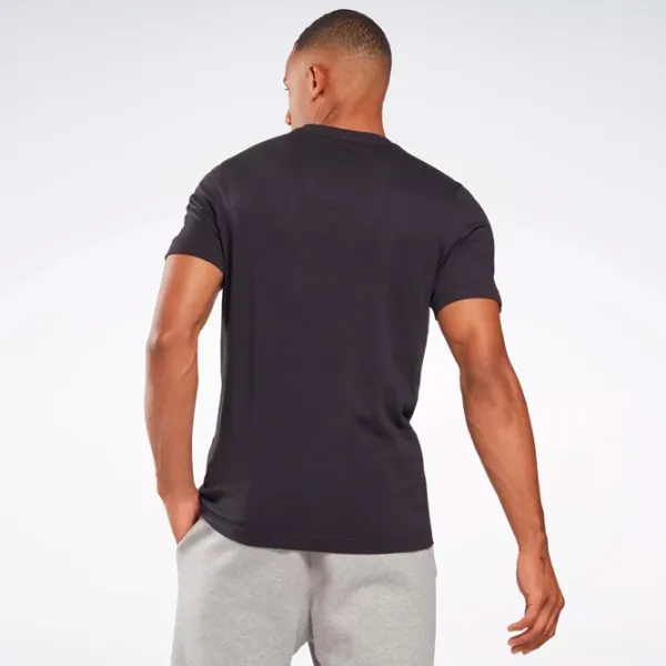 Tricou pentru bărbați Reebok GS VECTOR TEE 100% bumbac/ Black photo 3 Tricou pentru bărbați Reebok GS VECTOR TEE 100% bumbac/ Black photo 3