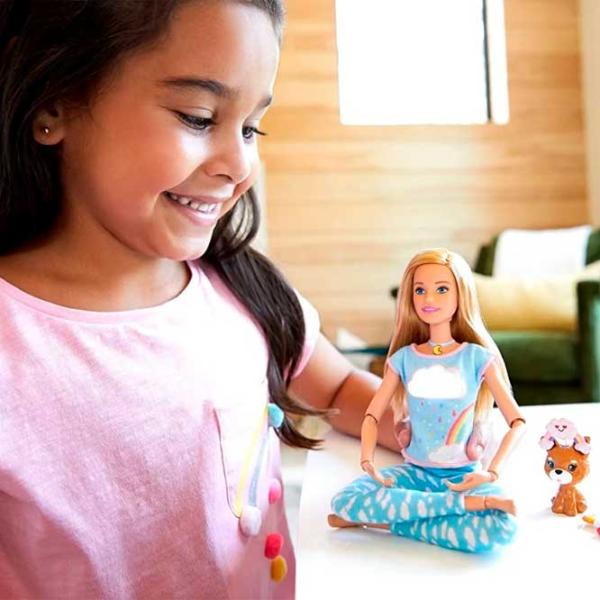 Păpușă Barbie Self-Care HHX64 model/ 3+ photo 6
