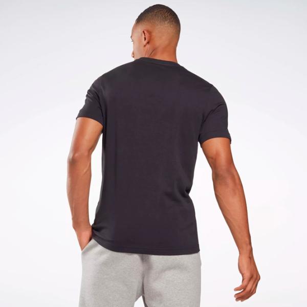 Tricou pentru bărbați Reebok GS VECTOR TEE 100% bumbac/ Black photo 3 Tricou pentru bărbați Reebok GS VECTOR TEE 100% bumbac/ Black photo 3