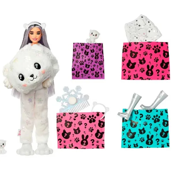 Кукла Barbie Cutie Reveal Polar Bear HJL64 модель/ 3+ photo 2