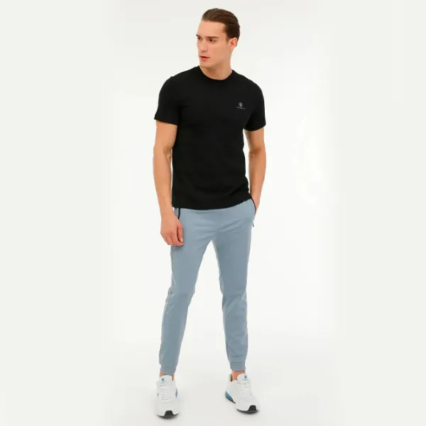 Tricou pentru bărbați Lumberjack M-CT102 BSC C NK T-SH 100% bumbac/ Black photo 4