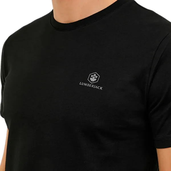 Футболка для мужчин Lumberjack M-CT102 BSC C NK T-SH 100% хлопок/ Черный photo 2