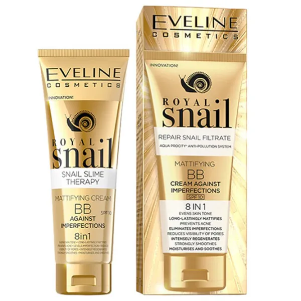 Крем для лица Eveline Cosmetics Королевская улитка Все типы/ 50 мл photo 1 Крем для лица Eveline Cosmetics Королевская улитка Все типы/ 50 мл photo 1