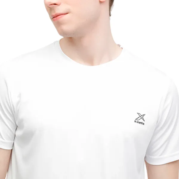 Футболка для мужчин Kinetix M-SN225 BSC C T-SHIRT 100% полиэстер/ Белый photo 3