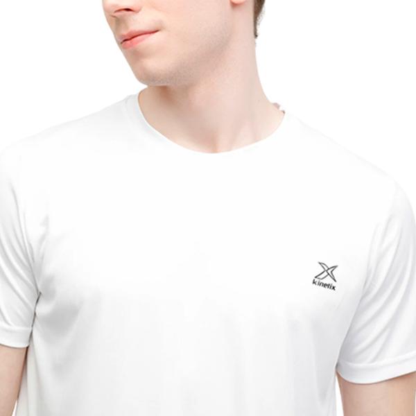 Футболка для мужчин Kinetix M-SN225 BSC C T-SHIRT 100% полиэстер/ Белый photo 3