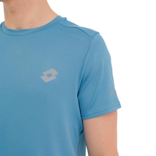 Tricou pentru bărbați Lotto ML PEDRO 11LPM17 3FX 100% poliester/ Blue photo 3