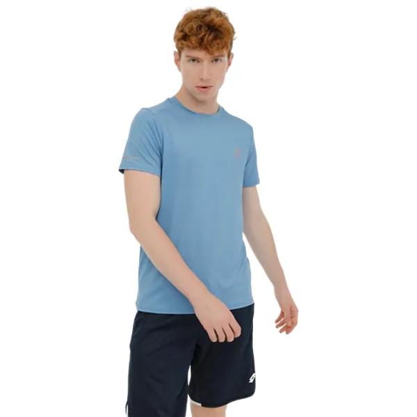 Tricou pentru bărbați Lotto ML PEDRO 11LPM17 3FX 100% poliester/ Blue photo 1 Tricou pentru bărbați Lotto ML PEDRO 11LPM17 3FX 100% poliester/ Blue photo 1