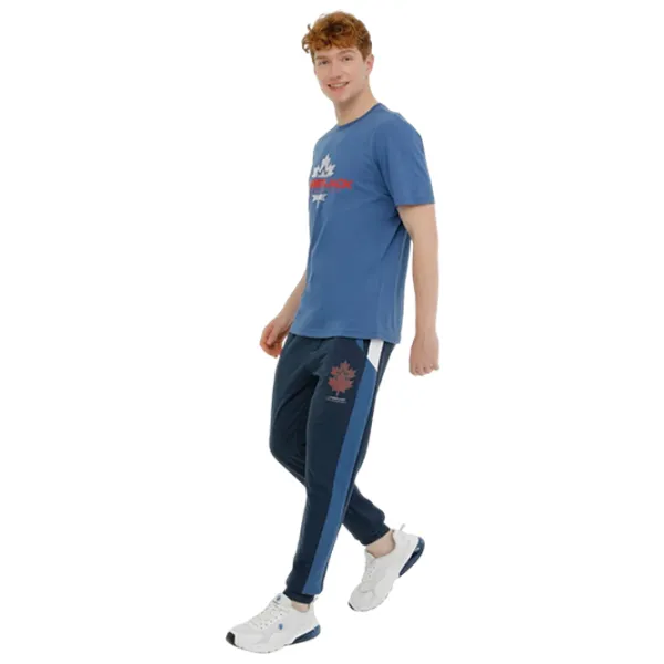 Tricou pentru bărbați Lotto ML MARCES-B 11BLK09 3FX 100% bumbac/ Blue photo 4