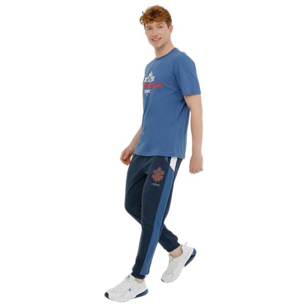 Tricou pentru bărbați Lotto ML MARCES-B 11BLK09 3FX 100% bumbac/ Blue photo 4