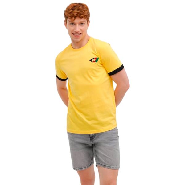 Tricou pentru bărbați Lotto ALFONSO T-SHIRT 2FX 100% bumbac/ Yellow photo 1