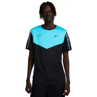 Tricou pentru bărbați Nike M Nsw Repeat Sw Pk Tee 100% poliester/ Black