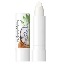 Бальзамы для губ Eveline Cosmetics Extra Soft bio Coconut 10 мл/ White