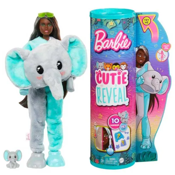 Кукла Barbie Cutie Reveal Elephant HKP98 модель/ 3+ photo 6