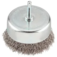 Чашечная щетка из гофрированной проволоки KWB K602430 80 мм