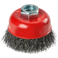 Чашечная щетка из гофрированной проволоки KWB K719110 100 мм
