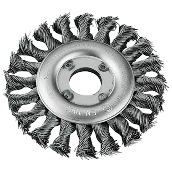 Perie disc din sârmă răsucită KWB K719530 115 mm photo 1