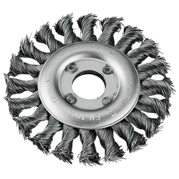 Perie disc din sârmă răsucită KWB K719530 115 mm photo 1