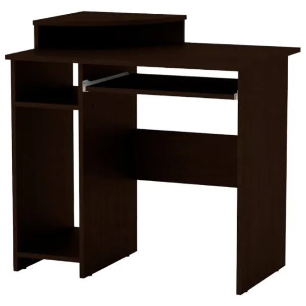 Офисный стол KompaniT СК "СКМ- 1" ДСП/ Коричневый photo 1