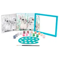 Картина по номерам As Kids Милые кролики 1038-41011 Горизонтальная photo 3